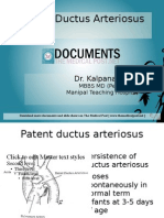 CVS - Patent Ductus Arteriosus