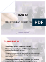 BAB 12 Strukture Dan Design Organisasi