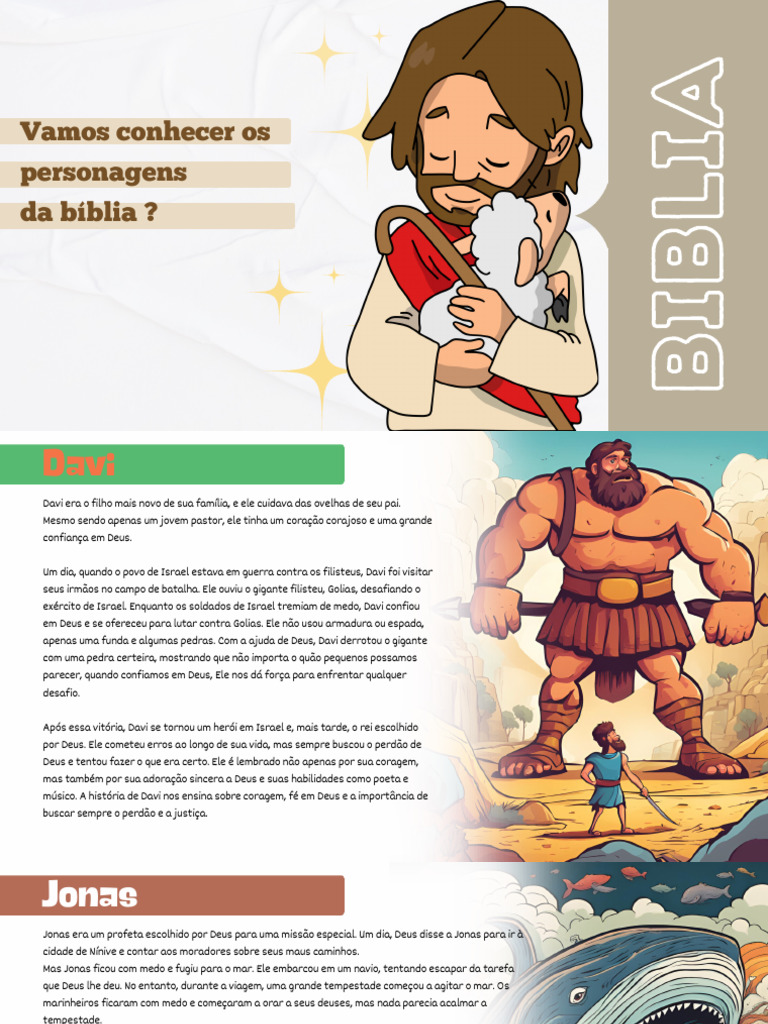 Conheça Os Profetas Pdf Davi Religião E Espiritualidade