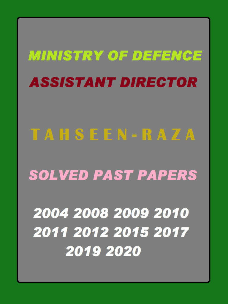 AD MOD Solved Past Papers PDF - 2 | PDF