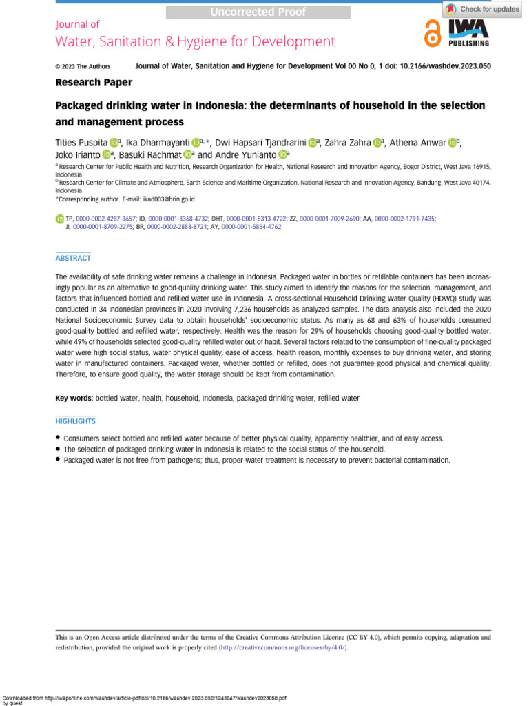 Washdev 2023050 | PDF