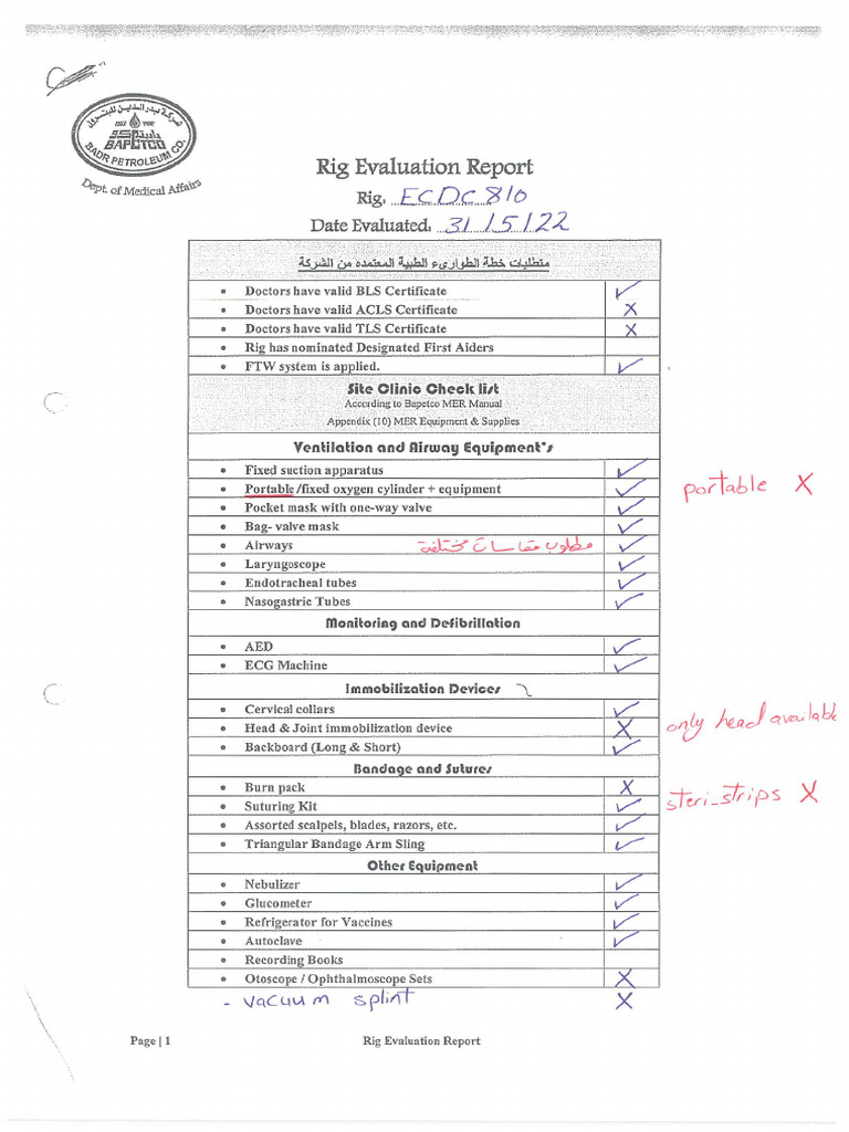 Rig ECDC 810 Evaluation | PDF