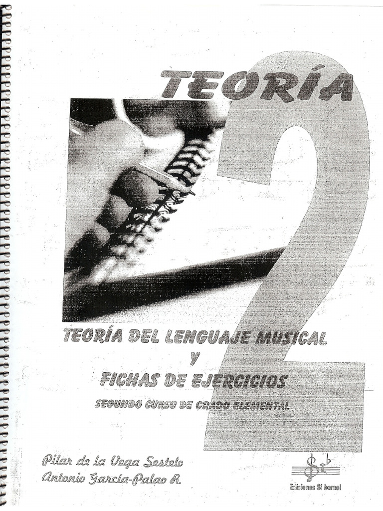 V2-Teoría Del Lenguaje Musical y Fichas de Ejercicios | PDF