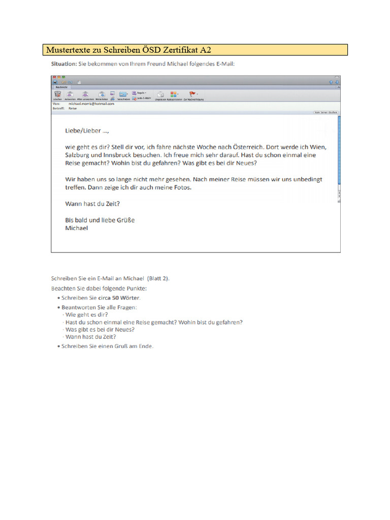 Mustertexte ZA2 | PDF