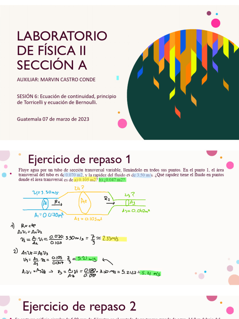 Sesión 6 07-03-2023 | PDF | Presión | Hogar, jardinería y bricolaje