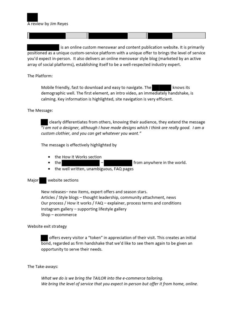 Proposal - Redacted | PDF