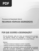 Aula- Recursos hídricos degradados