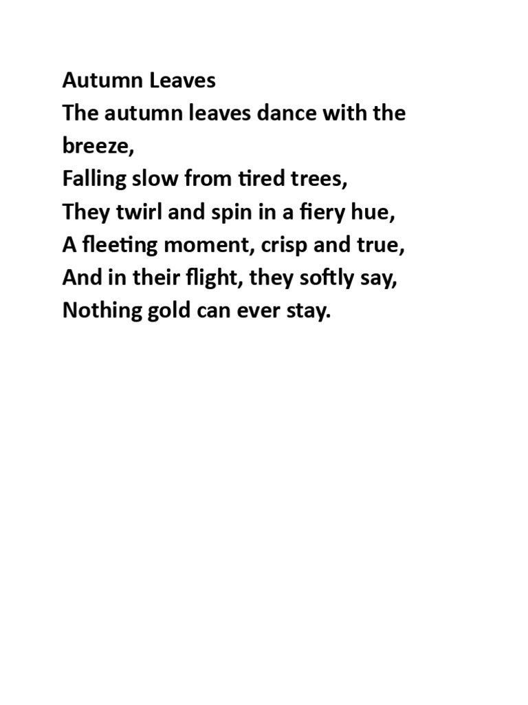 Autumn Pdf