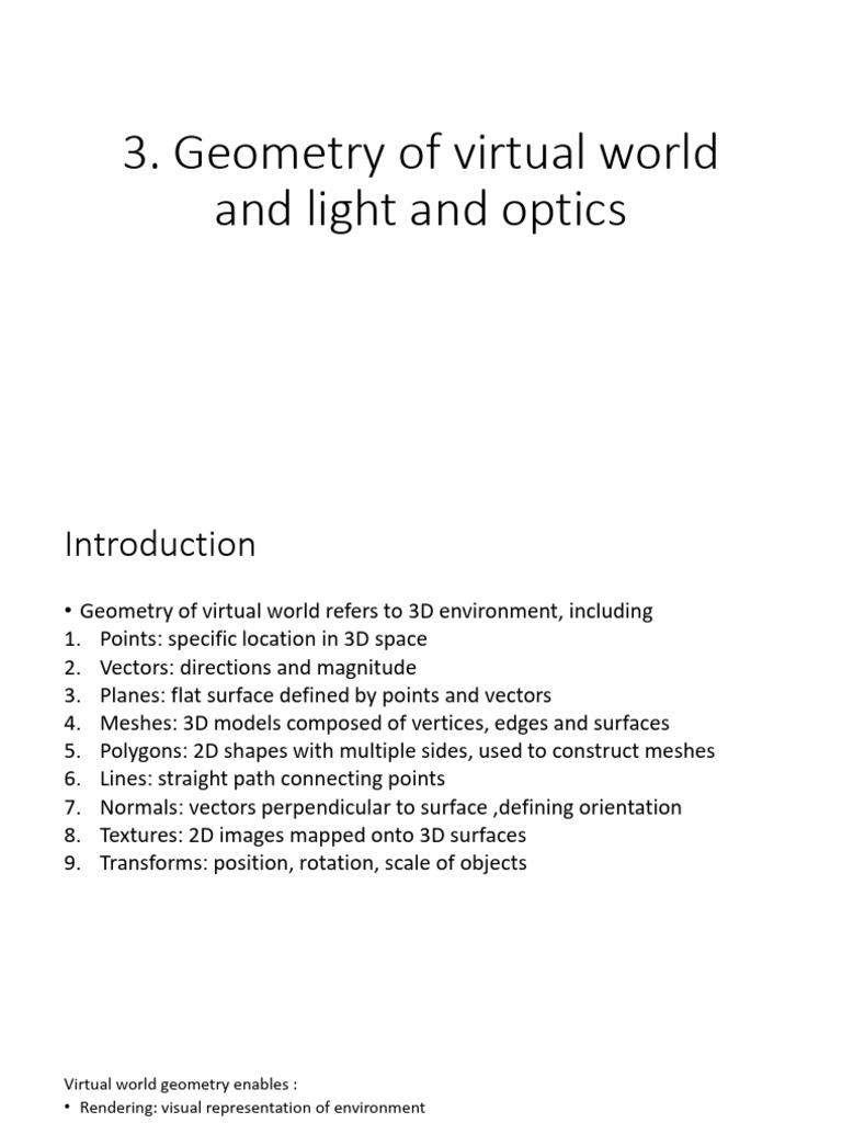 3D Object Rotation and Geometry | PDF | Cartesian Coordinate System | 3 ...