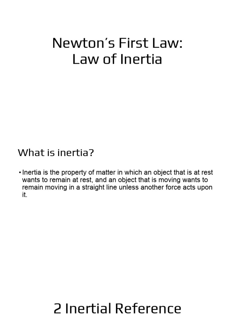 Inertial-Reference.pptx | PDF