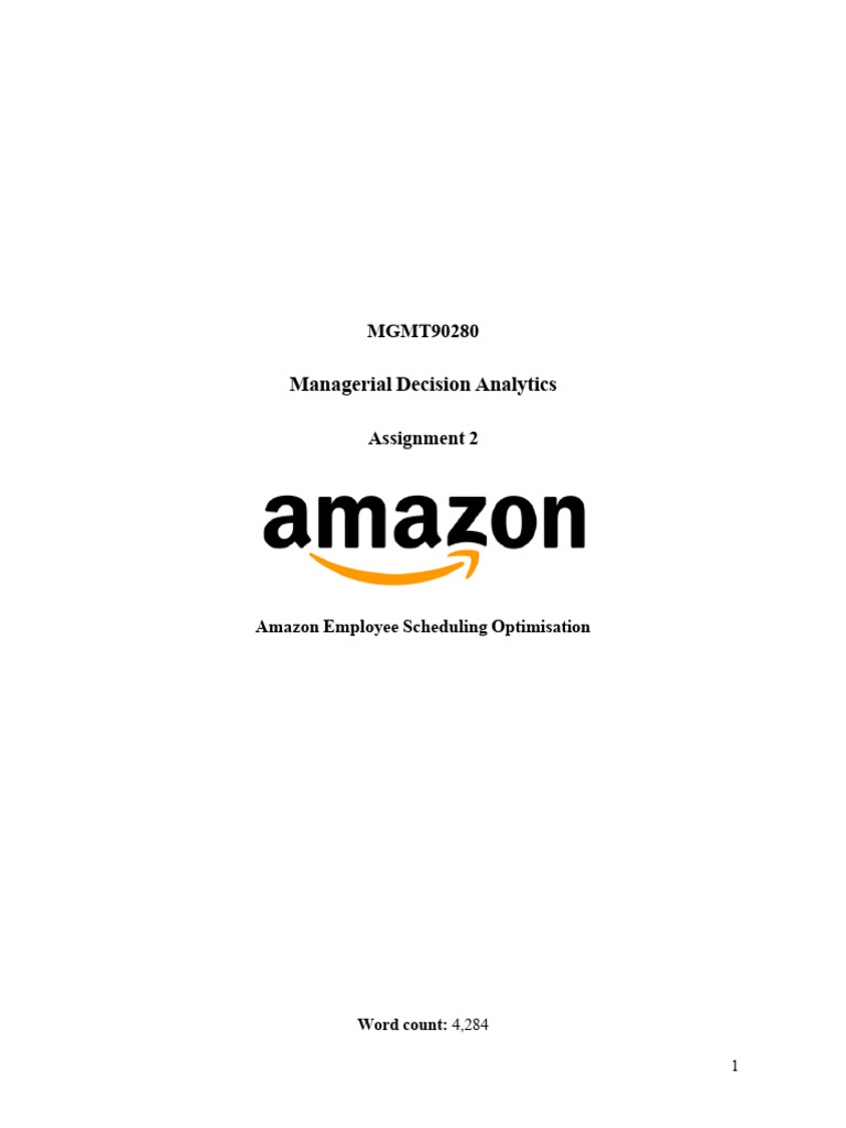 Amazon Employee Application