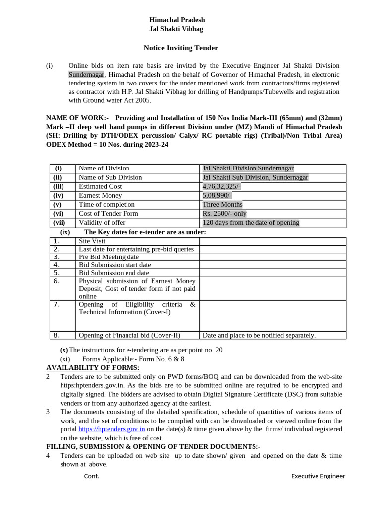 Draft Dnit HP | PDF