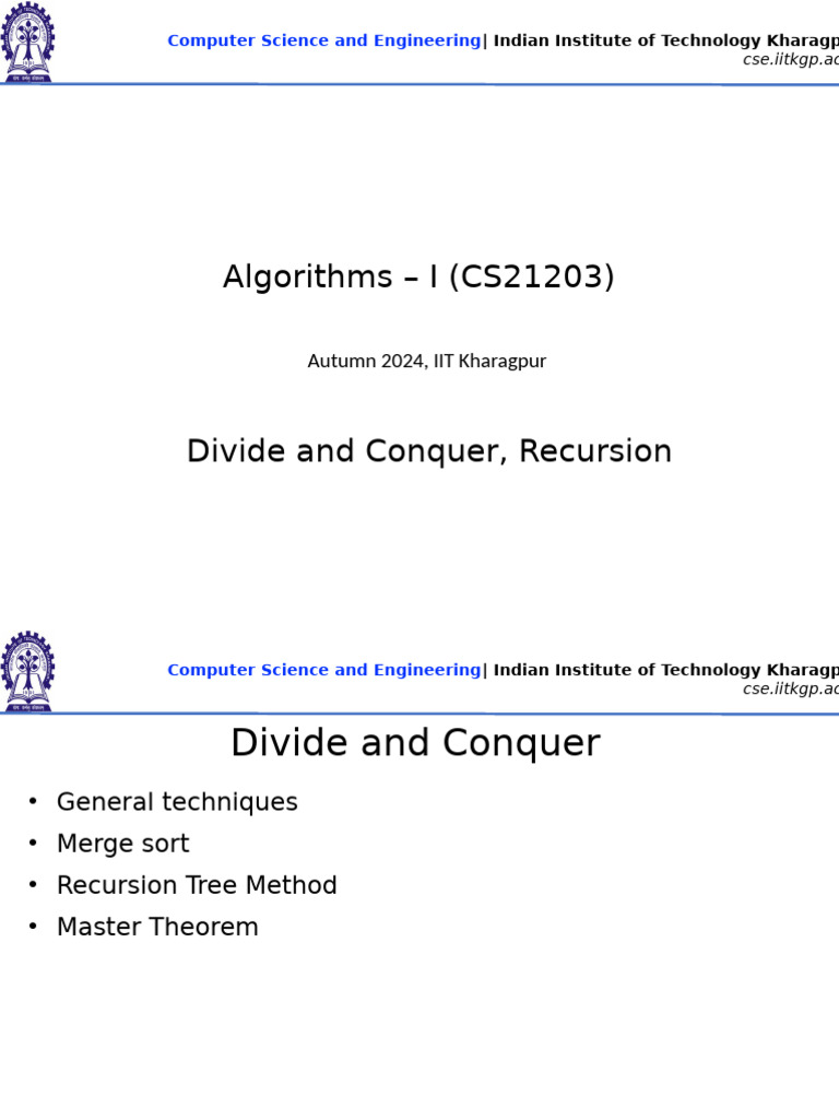 03 Recursion DAC | PDF