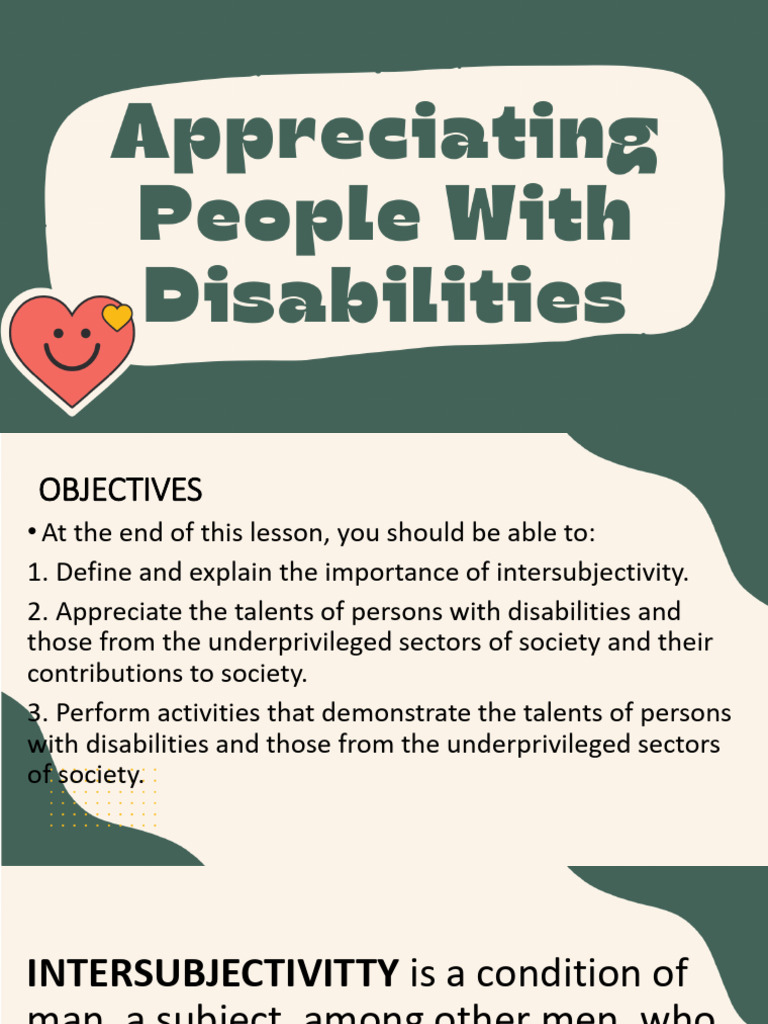 Appreciating Talents of the Underprivileged | PDF | Liberal Arts ...