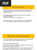Oxygen Consumption in Germinating Seeds | PDF | Gases | Cellular ...