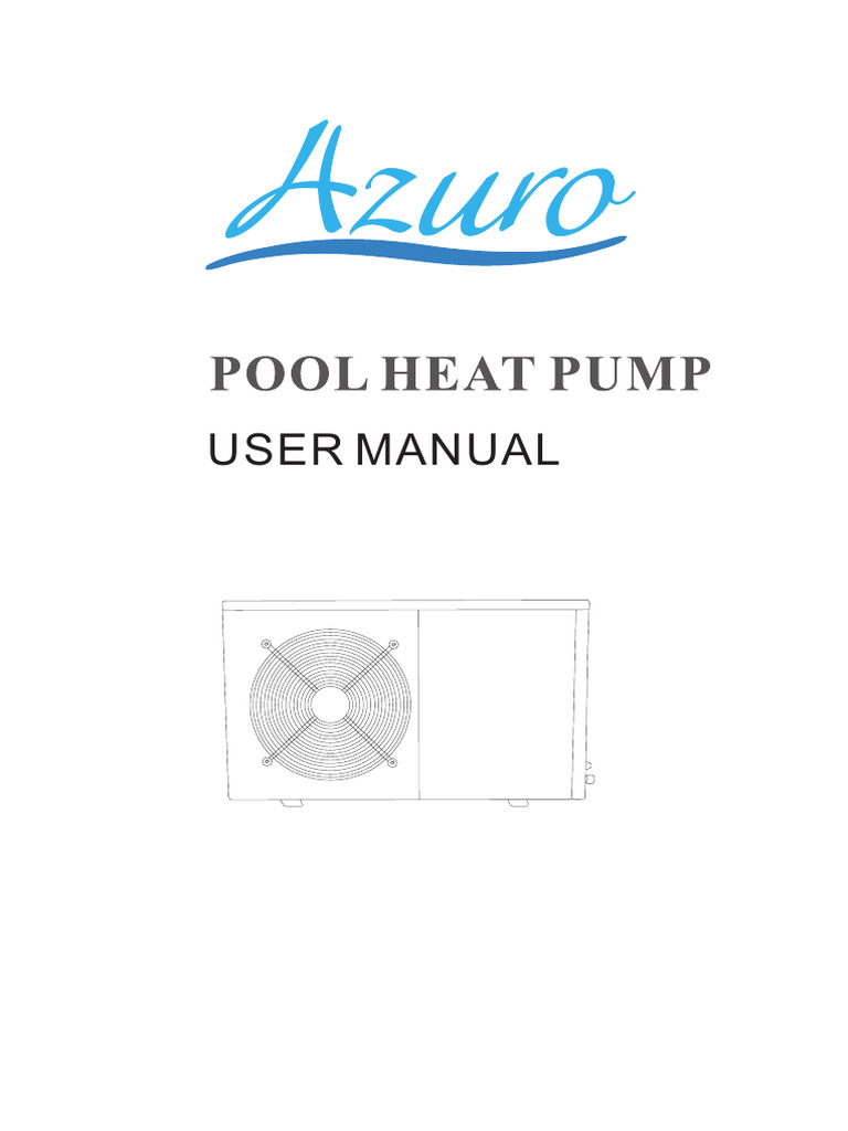 Azuro Heat Pump Manual | PDF