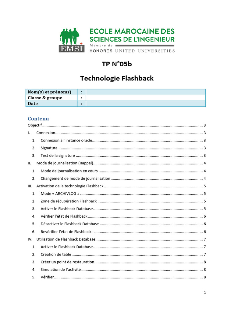 Technologie Flashback | PDF