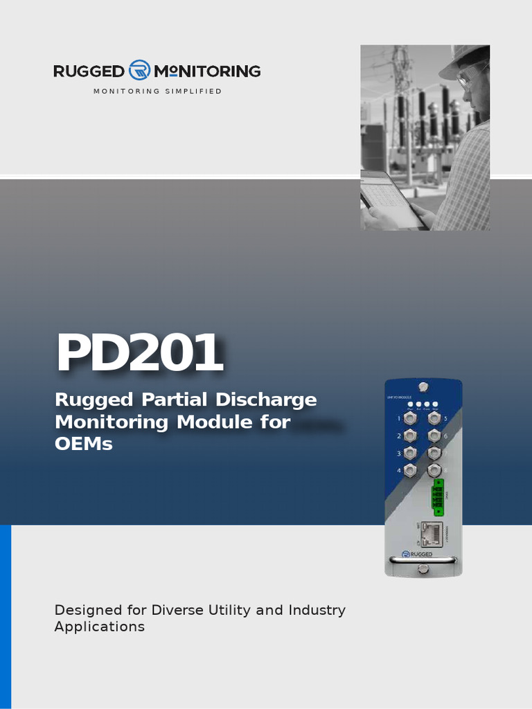 Rugged PD201 Monitor for HV Assets | PDF | Electrical Engineering ...