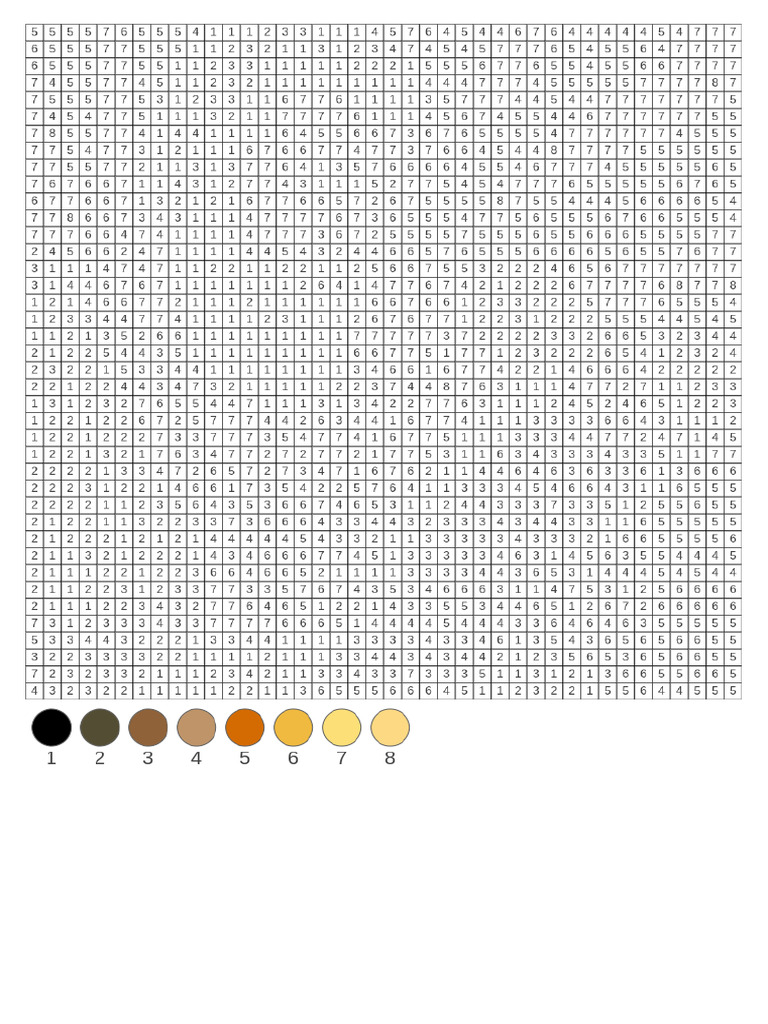 Color-by-number | PDF
