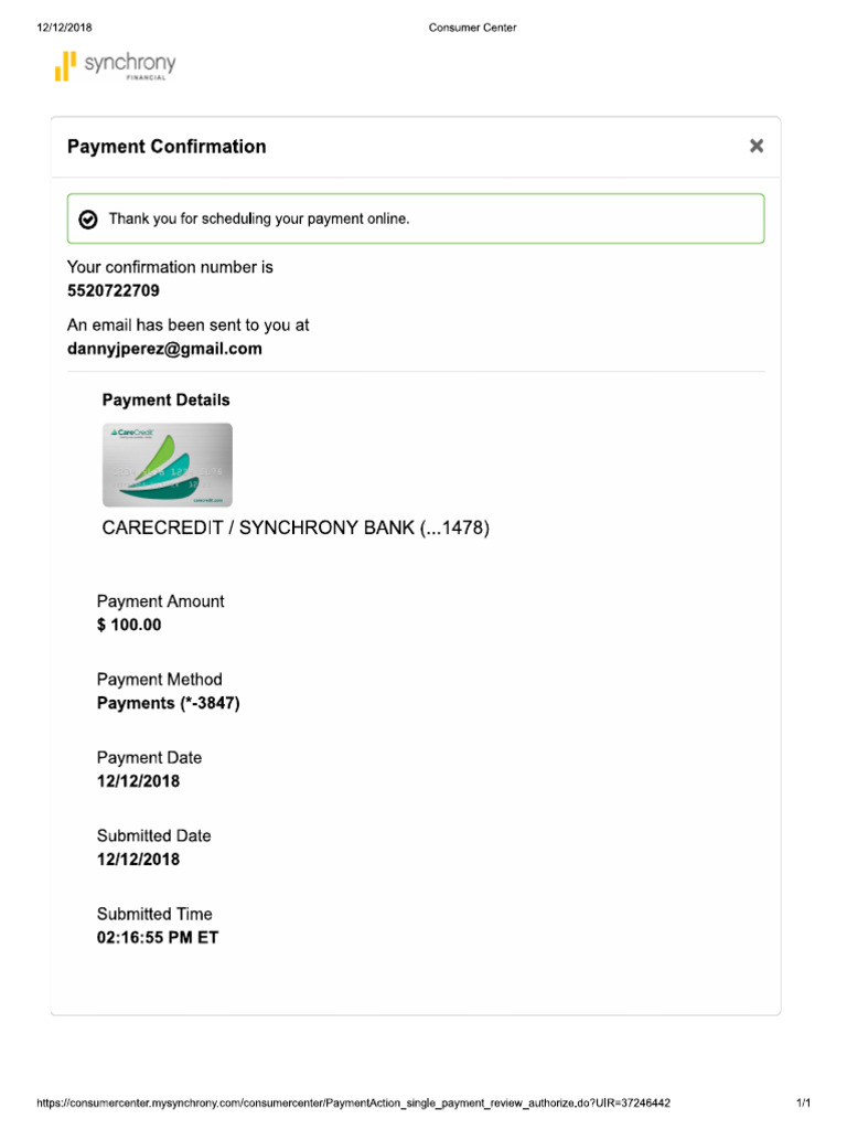 Image Result For Carecredit Card Payment Address Wallethub