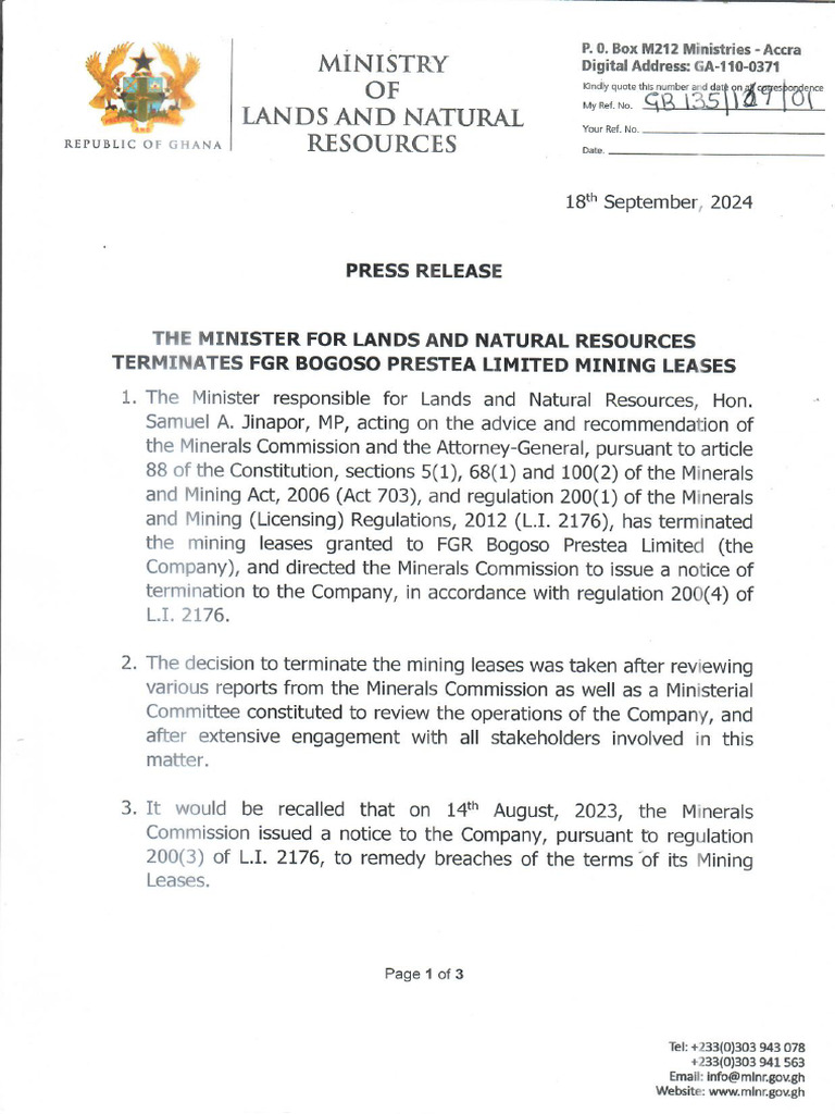 Press Release | PDF