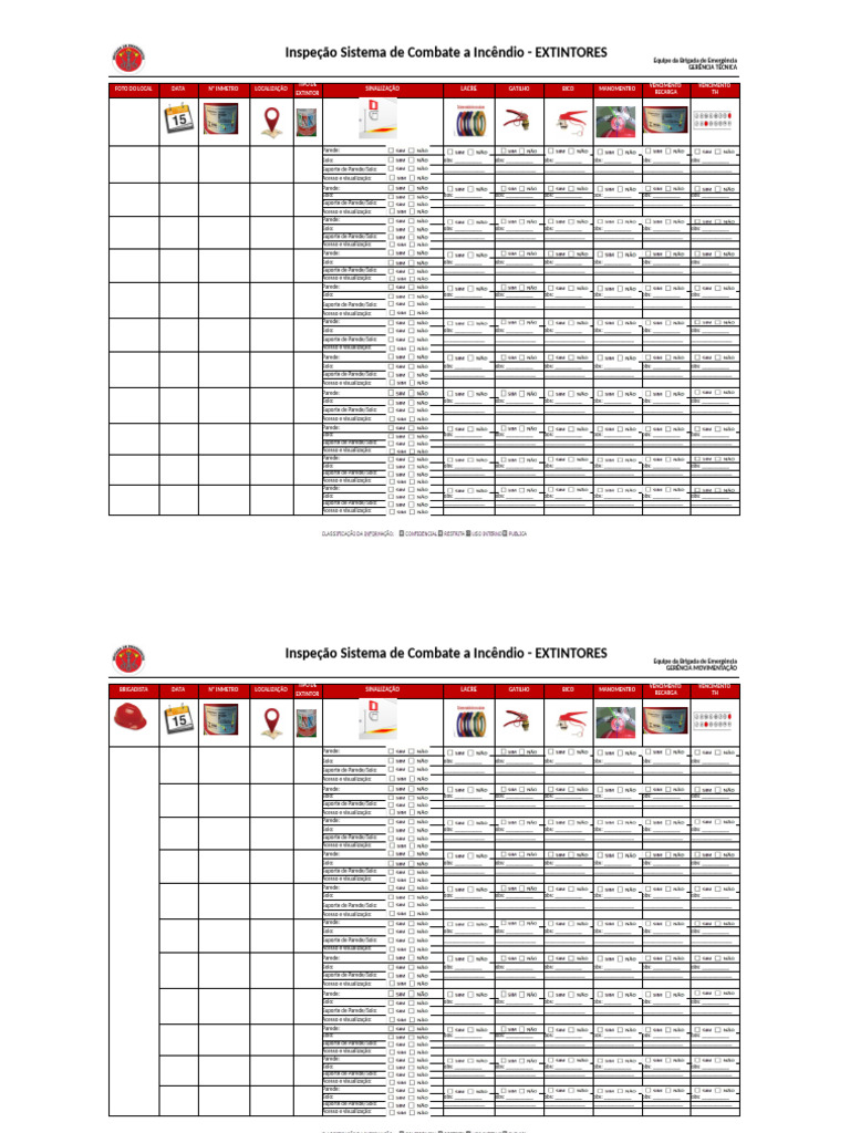 Check List - Extintores | PDF