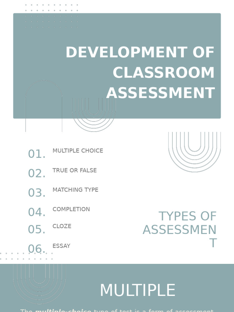 Multiple Choice Tests | PDF