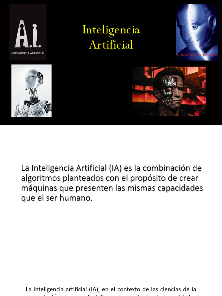 Inteligencia Artificial | PDF