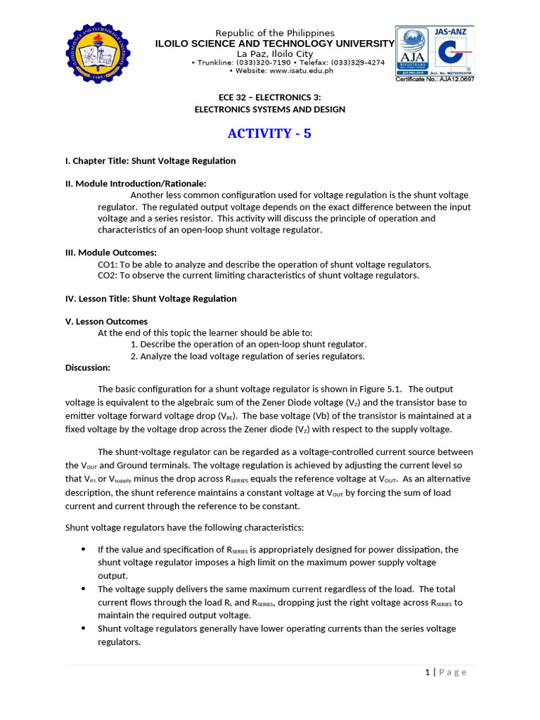 Ece32 Lab Manual A5 Pdf