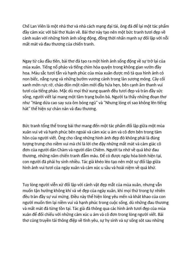 Ch lan vi n l m t nh th v nh c ch m ng i t i pdf