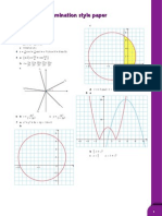 Exam Style Paper Answers Edxcel FP2 Textbook