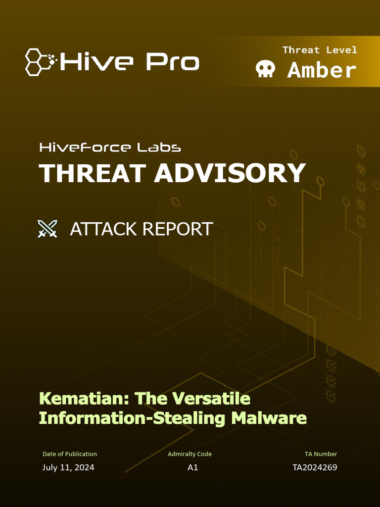 Kematian - The Versatile Information-Stealing Malware | PDF