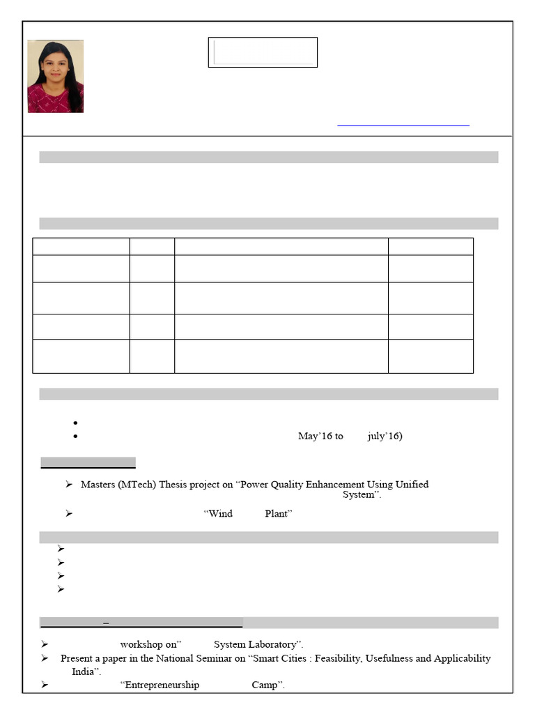 CV UPDATE | PDF