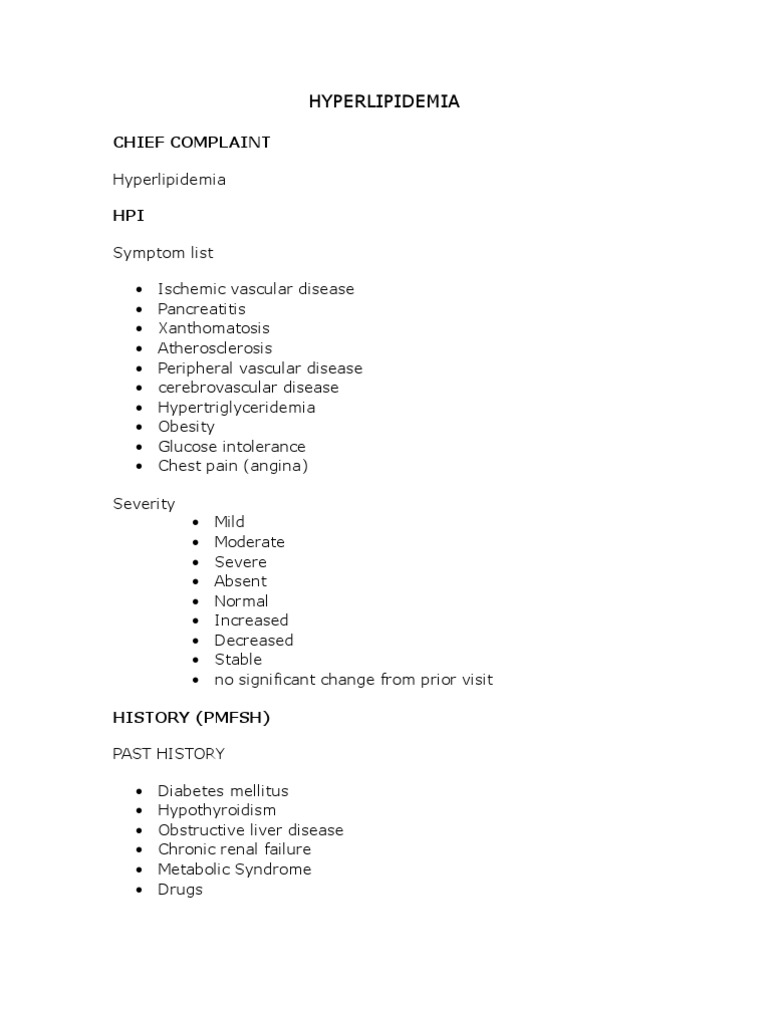 Hyperlipidemia | PDF | Hypercholesterolemia | Lipid