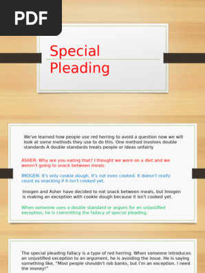 2 Special Pleading | PDF