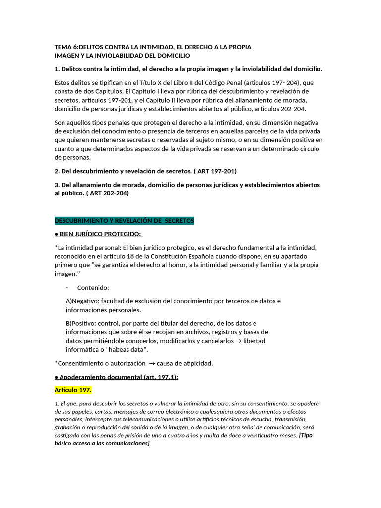 Tema 6 | PDF | Social Science