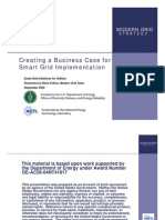 Creating A Business Case For Smart Grid 10-2009