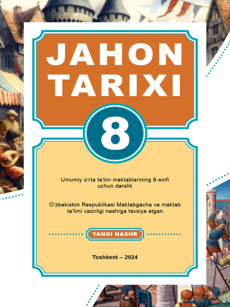 8 Sinf Jahon Tarixi 1 Chorak D y | PDF