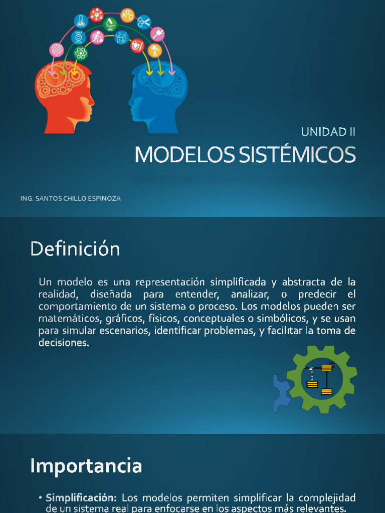 Modelos Sistémicos: Definición y Tipos | PDF