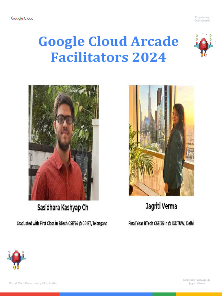 Arcade Facilitator 2024 Cohort Program | PDF