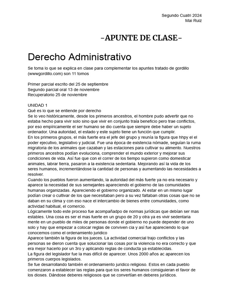 Apunte de Clase | PDF