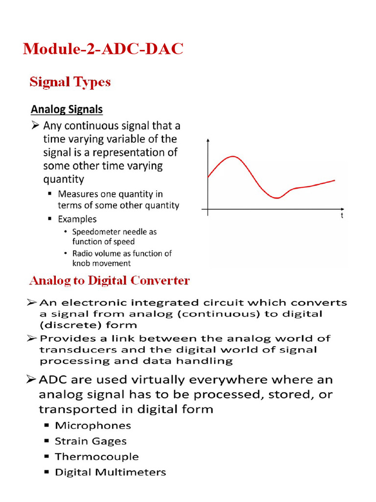 4 module 2 io interfacing techniques adc dac 19 01 2024 pdf