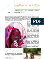AMURT West Africa Newsletter December 2011