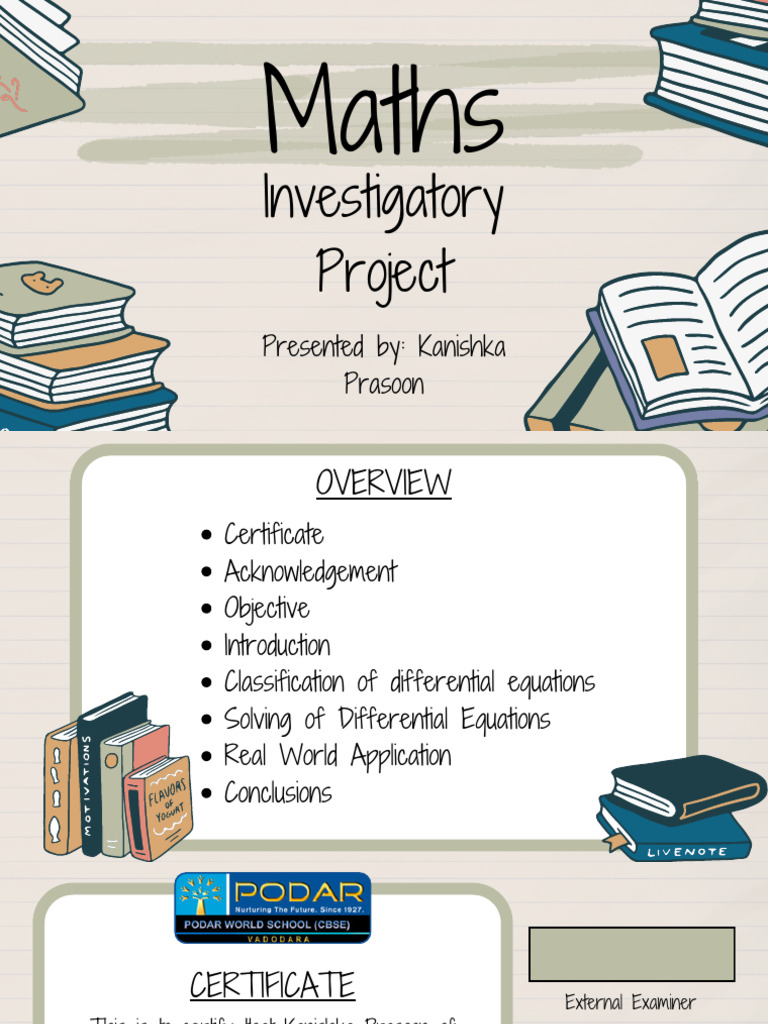 Maths Investigatory Project | PDF