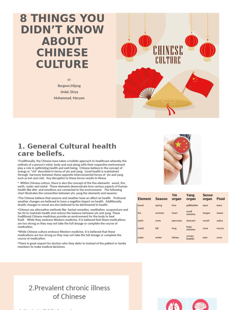 Chinese Culture | PDF
