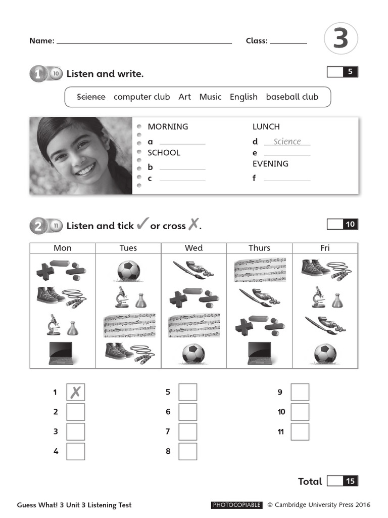 U3 Unit Test | PDF