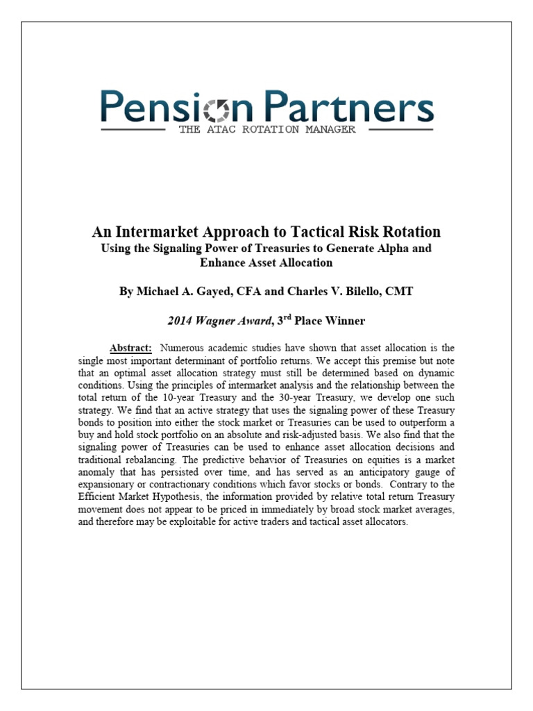Risk Rotation Tactical | PDF