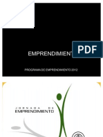 PROGRAMA DE EMPREDIMIENTO