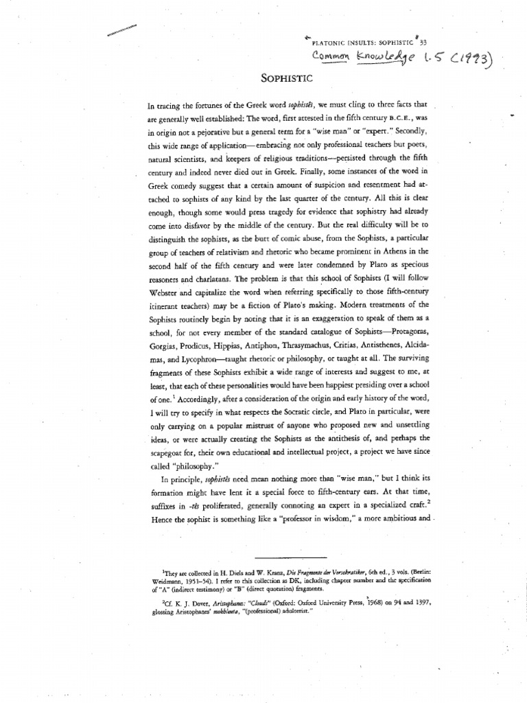 Ford.1993.Sophist | PDF