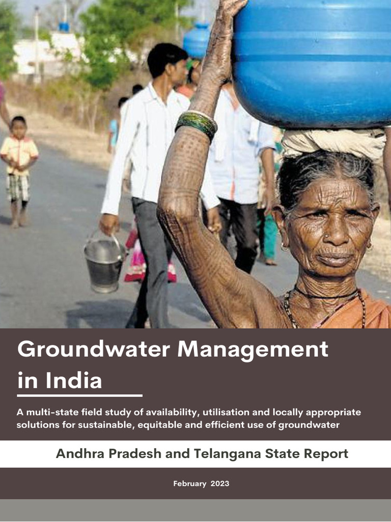 Groundwater Management in AP & Telangana | PDF | Groundwater | Water ...